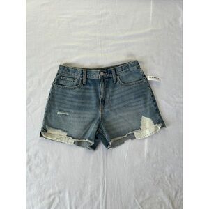 Girl's Old Navy Jean Shorts, Size16 Plus, High-Rise Cutoff, Frayed, Ripped NWT